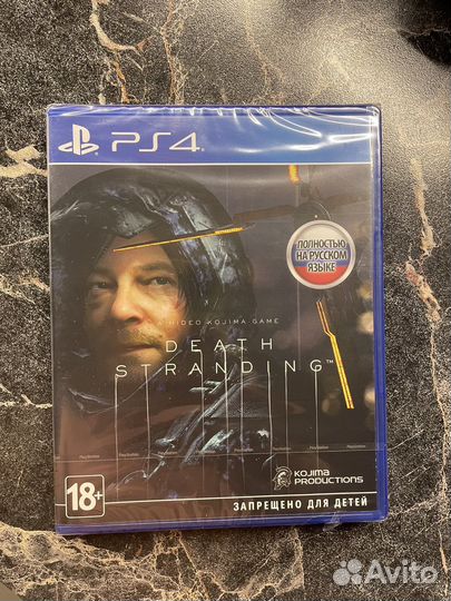 Игра для приставки ps4 ps5 death stranding