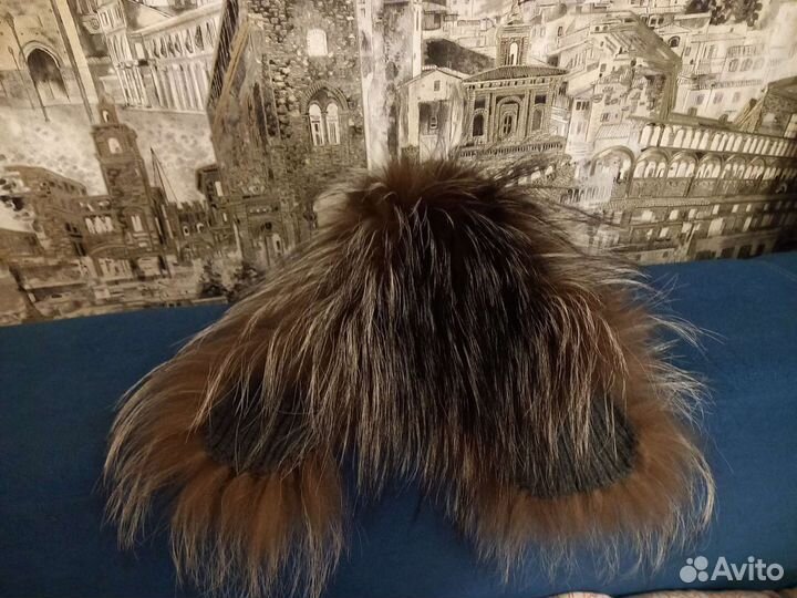 Шапка с ушками