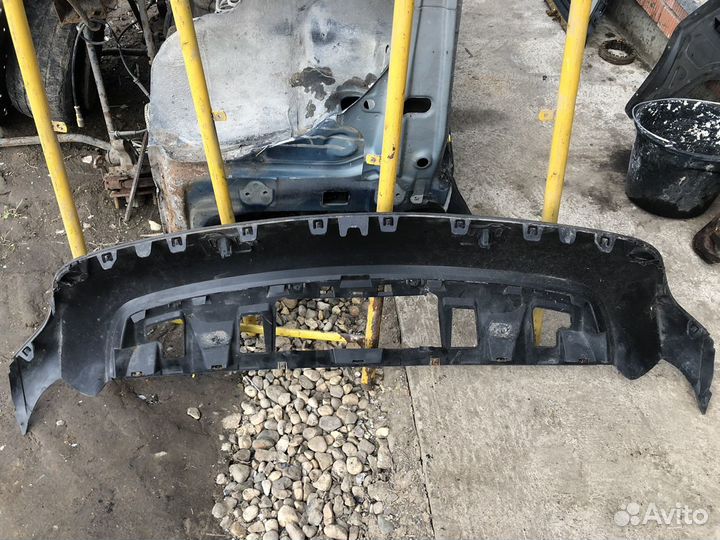 Губа нижняя заднего бампера BMW X6