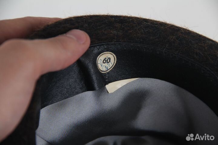 Винтажная шерстяная шляпа