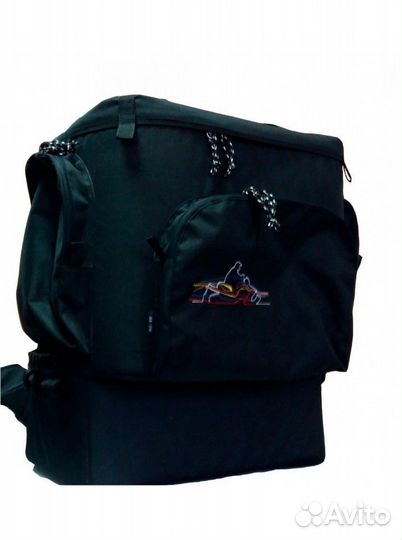 Кофр Baseg на снегоход RM Тайга Варяг 550 (черный)