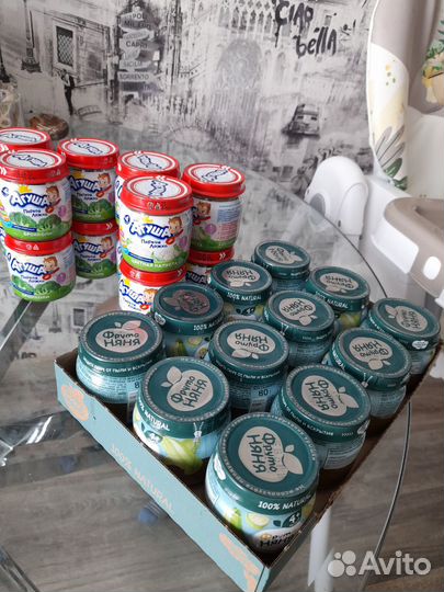 Детское питание пюре