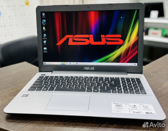 Ноутбук Asus 15,6/AMD10/Ram8/SSD/Гарантия