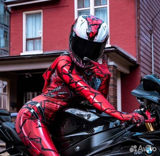 Интеграл HJC rpha 11 carnage marvel MC1 M и L