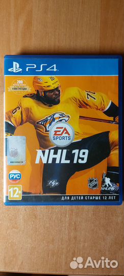 Игра ps4 NHL 19