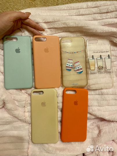 Чехол на iPhone 7,8 plus оригинал