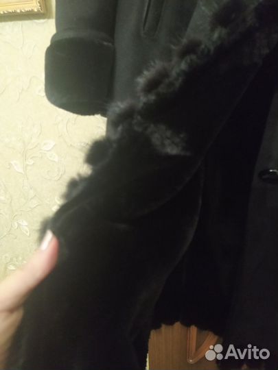 Дубленка женская зимняя длинная