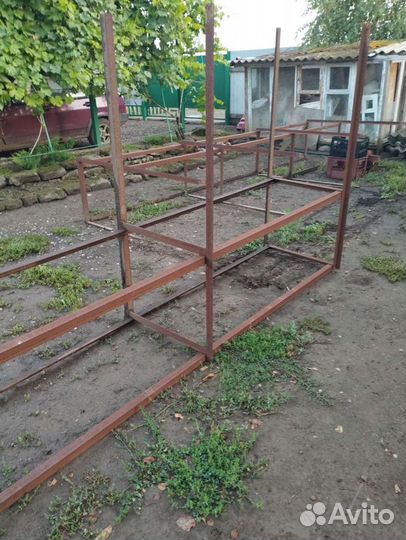 Стеллажи металлические б/у