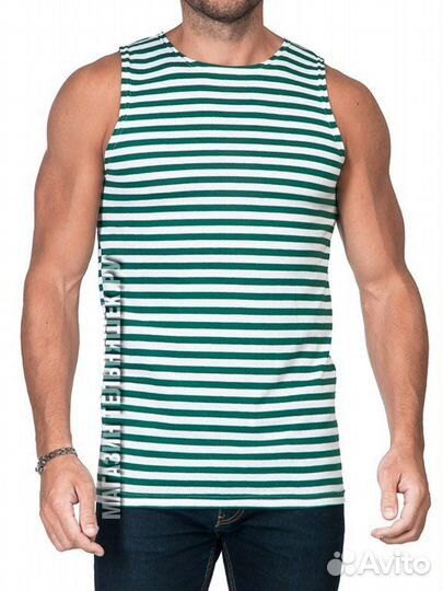 Майка - тельняшка х/б