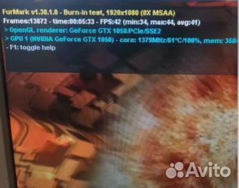 Видеокарта GTX 1050