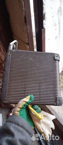 Радиатор кондиционера салона рено Логан 2