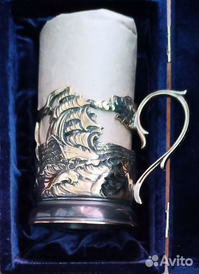 Подстаканник Парусник. Попутного ветра