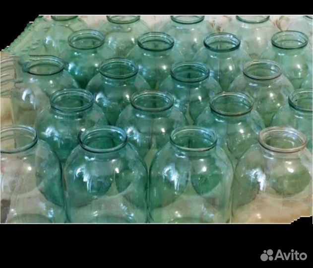 Баллоны стеклянные трёх литровые