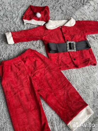 Костюм деда мороза детский