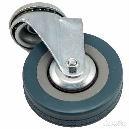 Опора колесная поворотная SCFh75, d75, серая лита