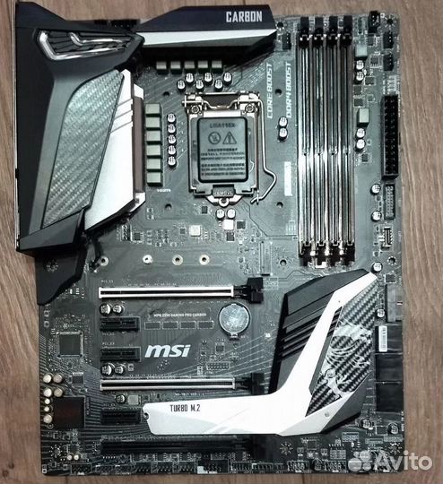 Комплект i7 8700K + Z390 MSI Carbon + 16ddr4-4133