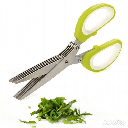 Ножницы для нарезки зелени - 5 лезвий
