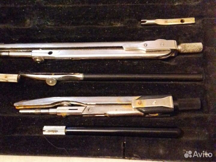 Готовальня СССР Москва (футляр)