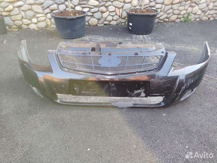 Передний бампер priora 2