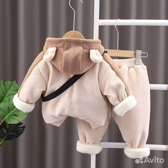 Детский утепленный костюм