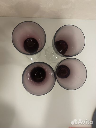 Стрыйские фужеры Львов цена за 4 шт