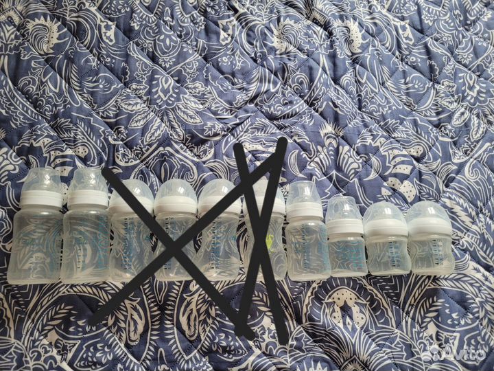 Бутылки philips avent, medela calma,контейнеры