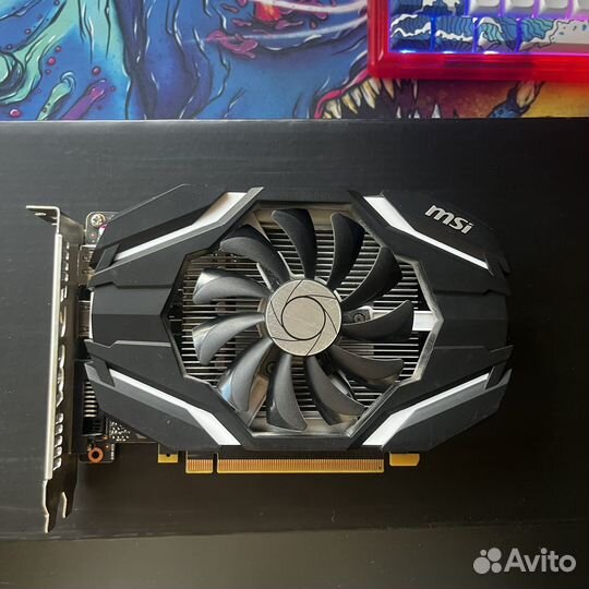 Видеокарта gtx 1050 2gb от MSI