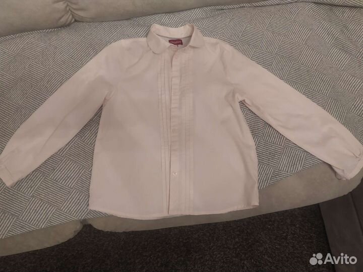 Блузка школьная chessford 128 р-р розовая