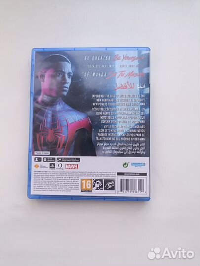 Человек паук Майлз Моралес ps4/ps5