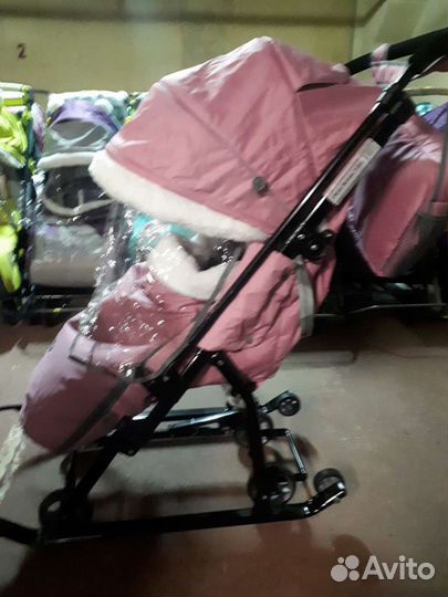 Санки коляска ника