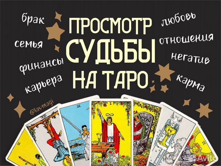 Подарочный сертификат на расклад Таро