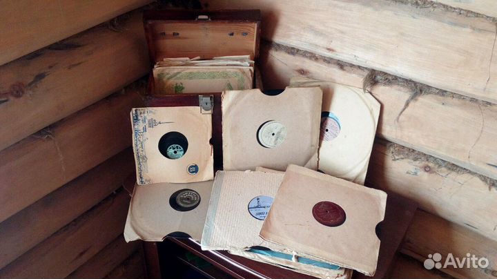 Грампластинки 78 оборотов для патефона