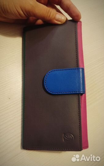 Кошелек женский кожаный ручной работы