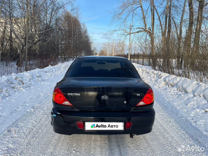 Kia Spectra 1.6 МТ, 2007, 77 777 км