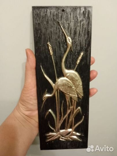 Панно журавли СССР