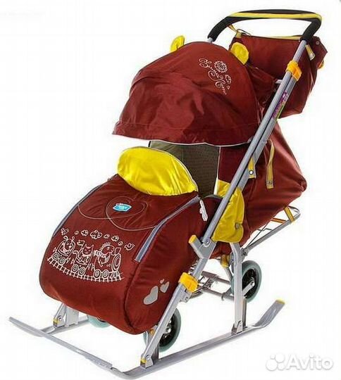 Санки-коляска