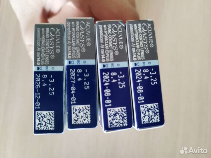 Линзы контактные acuvue oasys двухнедельные