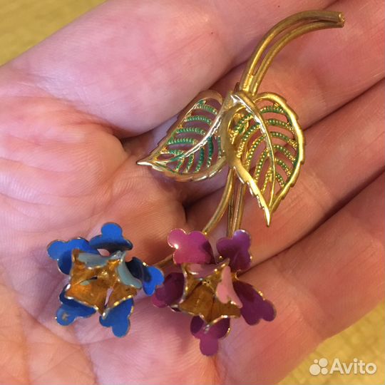 Винтажные броши СССР