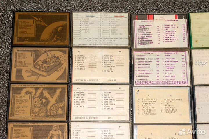 25 кассет для ZX Spectrum