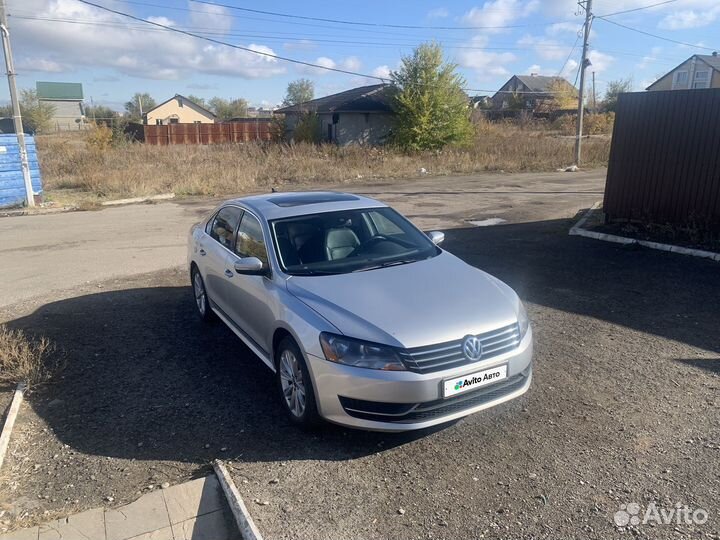 Volkswagen Passat (North America) 2.5 AT, 2012, 183 000 км