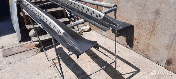 Накладки на пороги kia