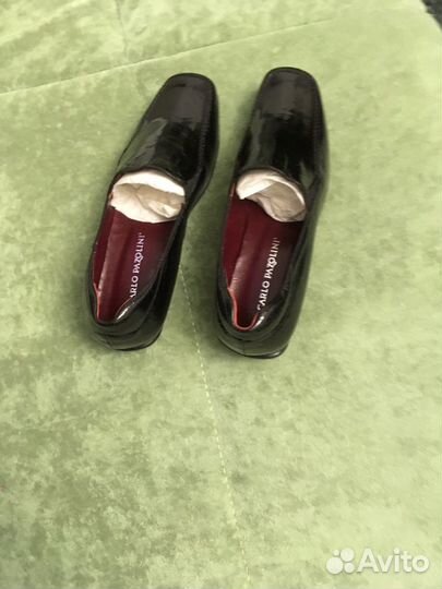 Туфли, лаковые мокасины carlo pozalini раз. 36