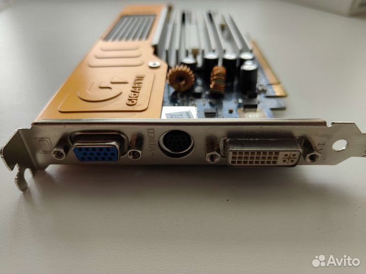 Gigabyte GV-nx73g128d, GF 7300GS, 128Mb DDR, PCI-E