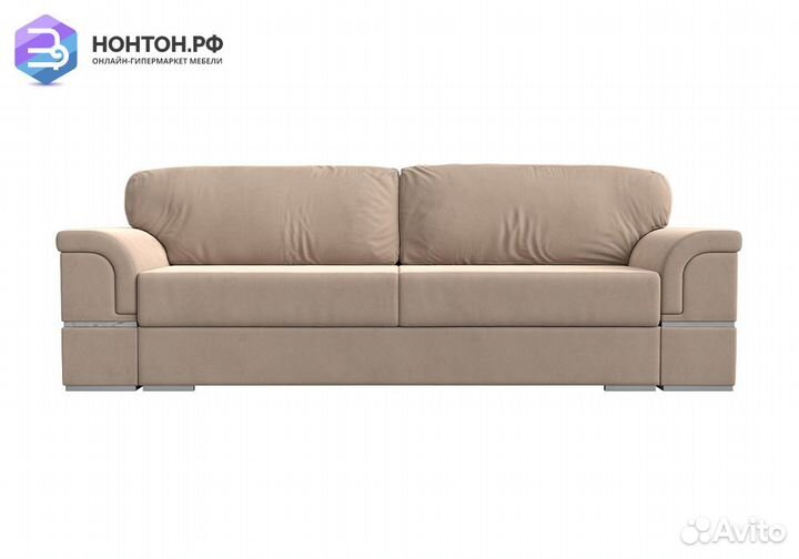 Диван еврокнижка Порту велюр бежевый