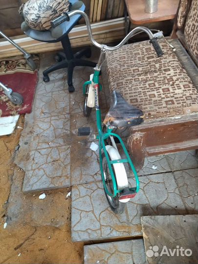 Детский велосипед СССР