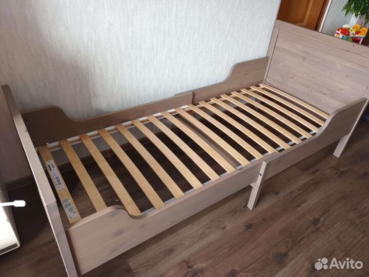 Детская кровать IKEA раздвижная сундвик