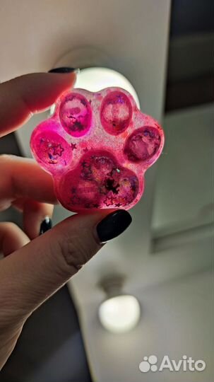 Тополапка из эпоксидной смолы