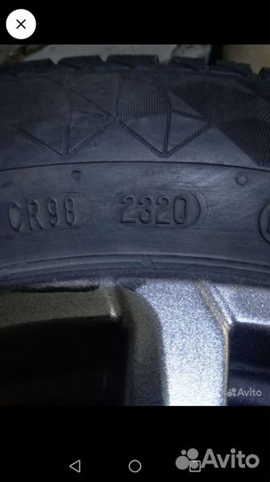 Продам шины на литых дисках