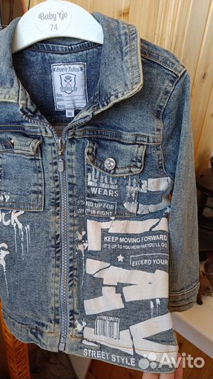 Куртка джинсовая 86