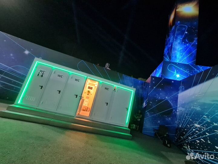 Туалетный модуль, VIP туалет, автономный, аренда